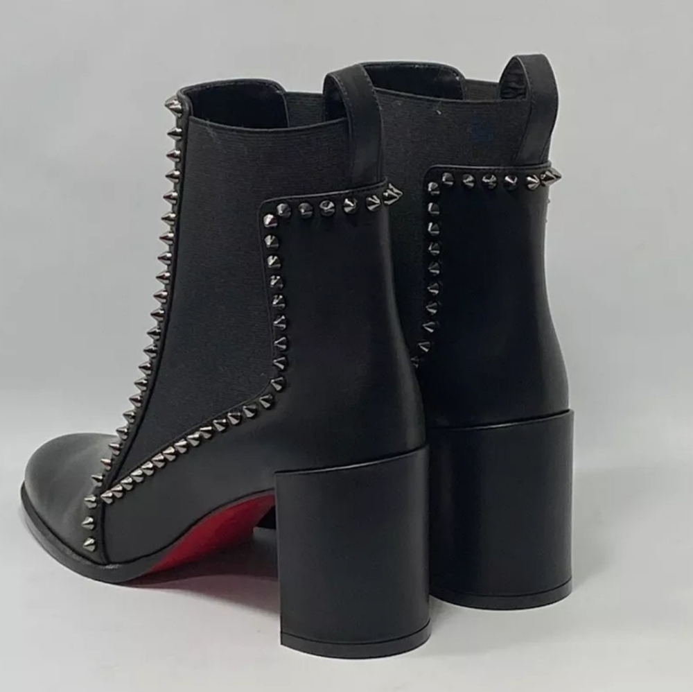 Christian LouboutinOutline Black Leather Spike Boot, 70mm Authentic ✅️ - Picture 11 of 12
